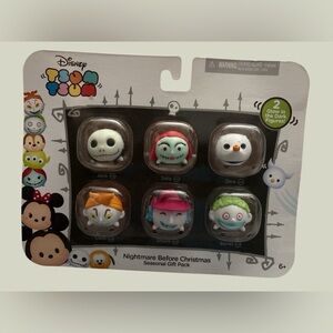 Disney Tsum Tsum Nightmare Before Christmas Figure Set - Multicolor